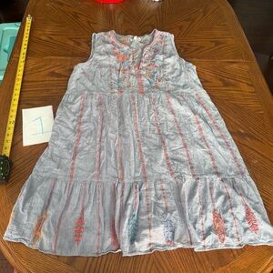 Johnny Was Workshop BEREGINIA EFFORTLESS BOHO TANK DRESS Size XL